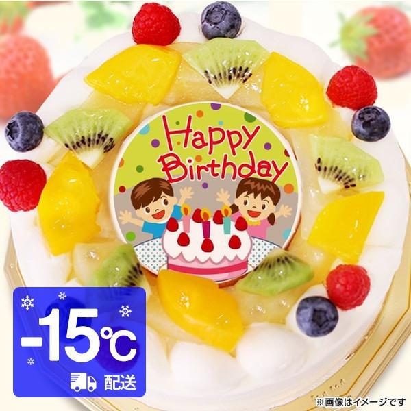 誕生日ケーキ Happy Birthday 07 生クリーム 5号サイズ バースデーケーキ 宅配 プレゼント フォチェッタ インスタ映え 送料無料 Pc 086 N5 スイーツ 洋菓子工房フォチェッタ 通販 Yahoo ショッピング