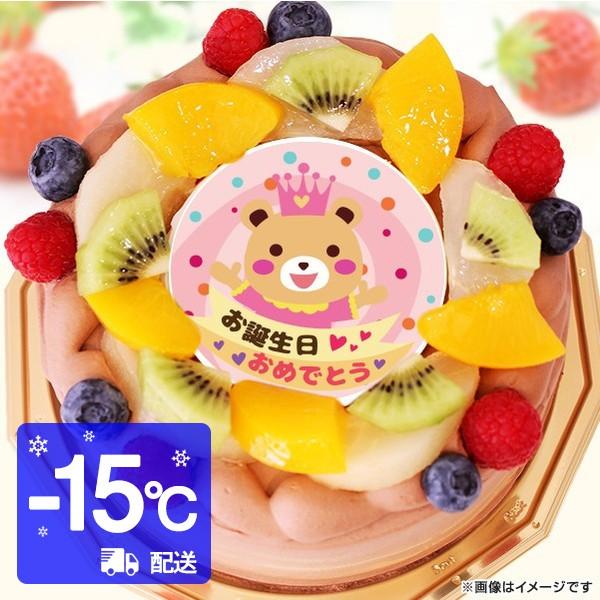 誕生日ケーキ お誕生日おめでとう 女の子 クマ ショコラ6号サイズ 6 8名分 イラストケーキ ギフト プレゼント フォチェッタ Pc 0 C6 スイーツ 洋菓子工房フォチェッタ 通販 Yahoo ショッピング