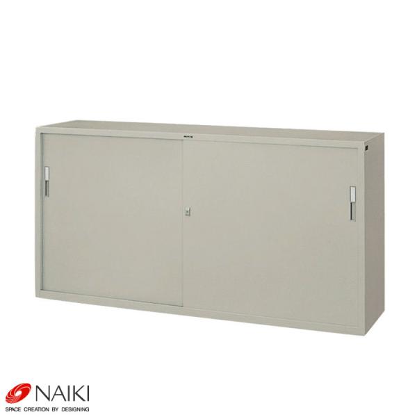 ナイキ 引違い書庫 スチール戸 HS63J-AW オフィス家具 引違い書庫(スチール戸) HS63J-AW 幅1760×奥行400×高さ