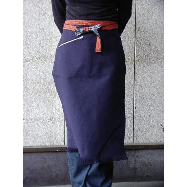 チャック付帆前掛け　1枚1ネコポス便（350円）対応商品です。