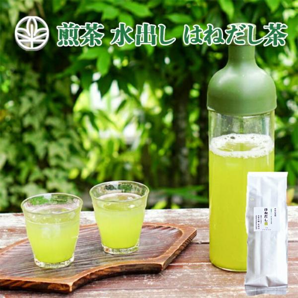 【お得用！たっぷり270g！！】水出し緑茶 はねだし茶 270g 水出し 緑茶 水出し煎茶 冷茶 煎茶 日本茶 冷茶 宇治水出し緑茶