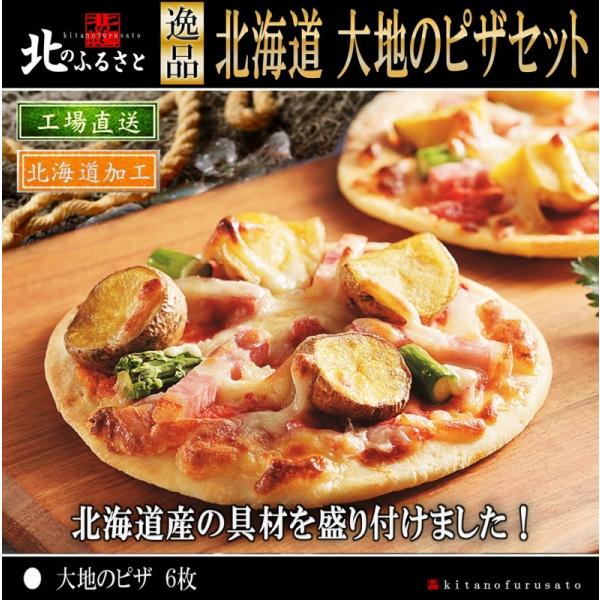 北海道大地のピザセット大地のピザ6枚セット