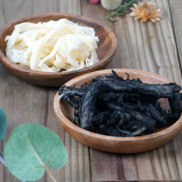 黒と白のさきいかセット　送料無料　ネコポス　メール便　酒の肴　お試しセット　江戸屋