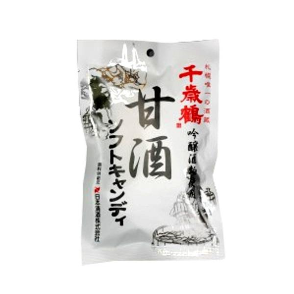 ※同梱の商品がクールの商品がある場合は別途クール代がかかります。明治５年に誕生した札幌唯一の酒造蔵元である千歳鶴の吟醸酒粕を贅沢に使用した甘酒ソフトキャンディです。上品な中にまろやかさとコクのある風味をどうぞお楽しみ下さい。■原材料名:還元...
