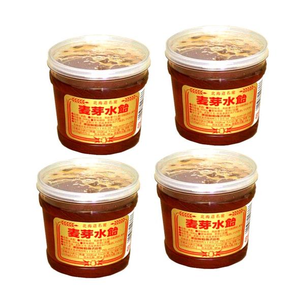 ※同梱の商品がクールの商品がある場合は別途クール代がかかります。北海道名産麦芽水飴です。■内容量:600ｇ×4個　■箱の大きさ:直径10cm×高さ9.5cm■賞味期限:約１年■保存方法:直射日光、高温多湿の場所を避けて保存してください。■製...