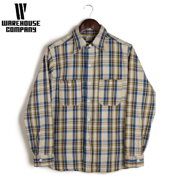 WAREHOUSE（ウエアハウス） FLANNEL SHIRTS フランネルシャツ Lot.3104