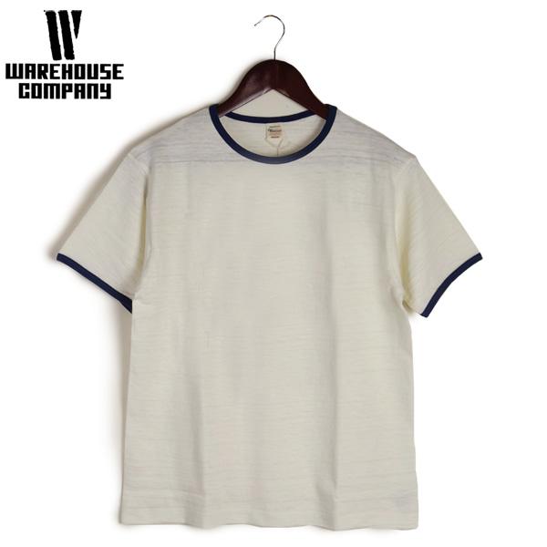 WAREHOUSE（ウエアハウス） 半袖 リンガー Tシャツ 無地 Lot.4059