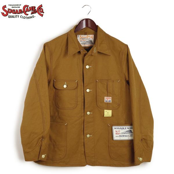 SUGAR CANE シュガーケーン 13オンス ブラウンダック ワーク コート 