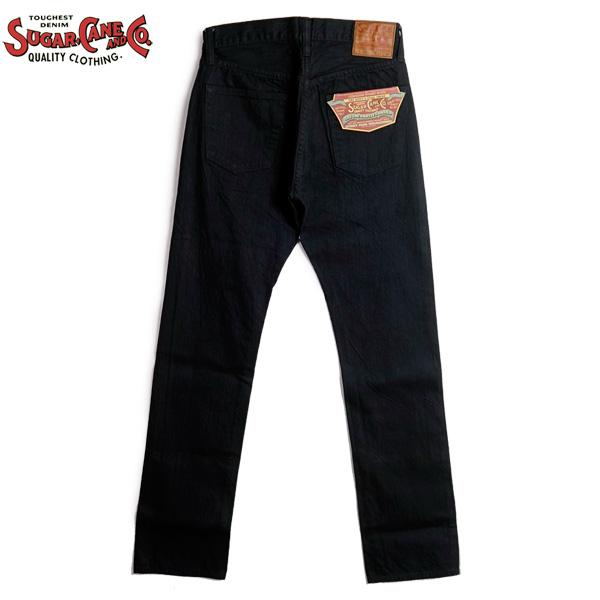 SUGAR CANE シュガーケーン 13oz ブラックデニム タイプ3 スリム SUGAR CANE シュガーケーン 13oz ブラックデニム タイプ3 スリム