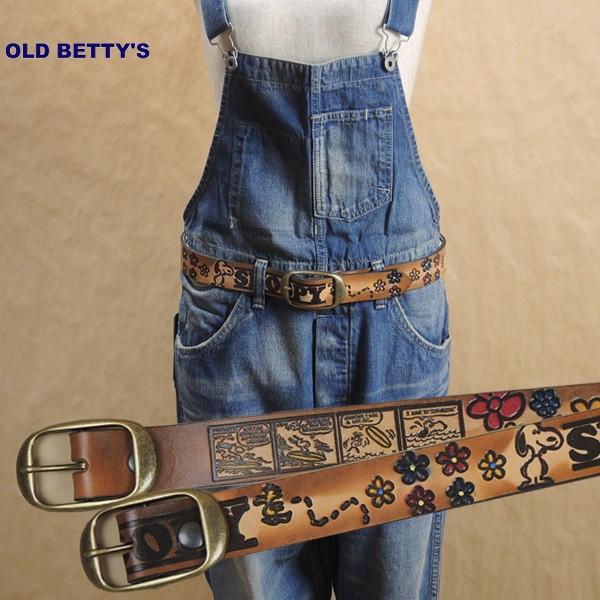 Old Betty S オールドベティーズ スヌーピー 型押し レザー ベルト アメリカ製 Snp8 40131 送料無料 Snp8 40131 着太郎ヤフー店 通販 Yahoo ショッピング