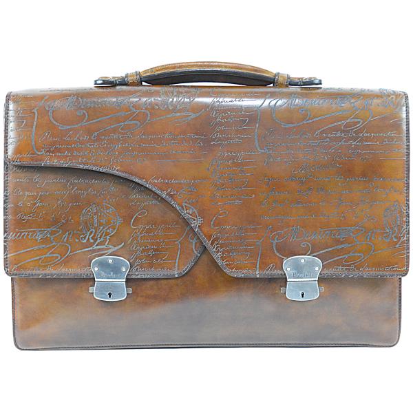 Berluti ベルルッティ　エクリトワール　カリグラフィー　ブリーフケース Berluti（ベルルッティ） ◇ベルルッティ◇オルガ期 最高傑作 グランド