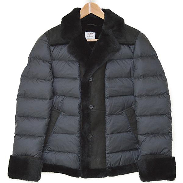 EMMETI（エンメティ） 新品同様 超美品 ムートン ナイロン ダウン