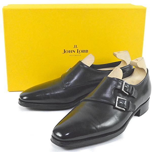 ジョンロブ JOHN LOBB チャペル 6E ブラック 純正シューツリー付 JOHN LOBB（ジョンロブ） 名作 チャペル プレステージライン ダブル