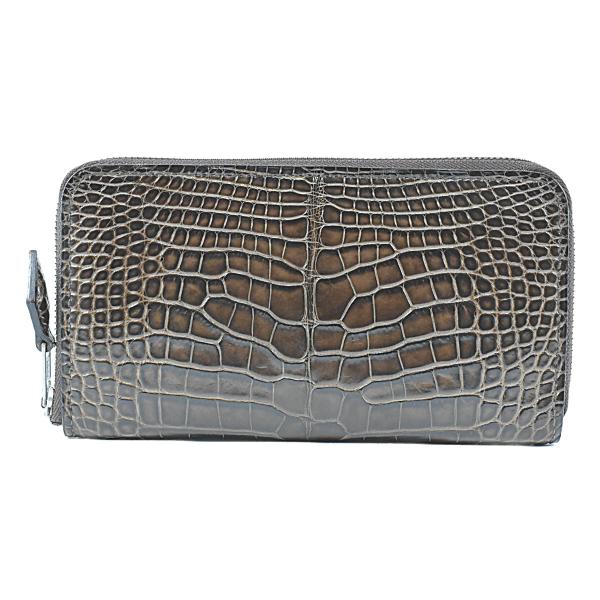 Serge Amoruso セルジュアモルソ 長財布 セルジュ アモルソ 超希少 アリゲーター クロコダイル ラウンド長財布