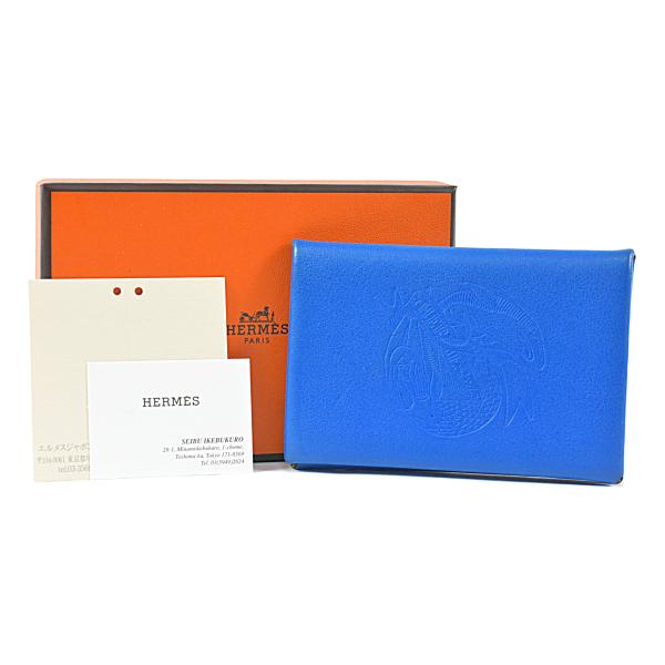 HERMES エルメス カルヴィ ヴェルソ バイカラー カードケース HERMES エルメス カルヴィ ヴェルソ バイカラー カードケース