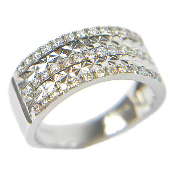 PT900 ダイヤモンド メンズ ジュエリー デザインリング クルドパリ