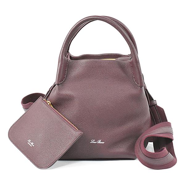 未使用級】Loro Piana ショルダーバッグ 2way マイクロ ベイルバ 楽天