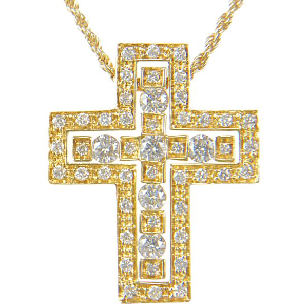 DAMIANI（ダミアーニ） 美品 ベルエポック ダイヤモンド クロス