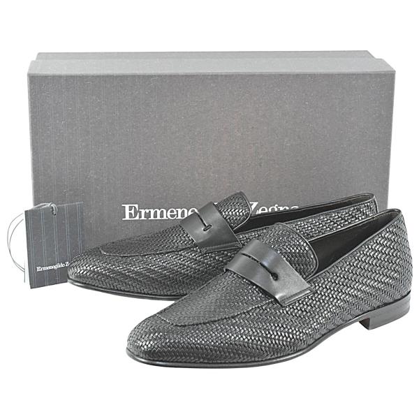 エルメネジルドゼニア　Ermenegildo Zegna　タッセルローファー ZEGNA（ゼニア） エルメネジルドゼニア 未使用品 メンズ ローファー