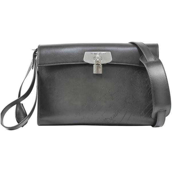 【極美品】ベルルッティ エミーオ カリグラフィースクリットレザー ビジネスバッグ BERLUTI - 最新 定価72.6万円 ベルルッティ エミーオ スクリット