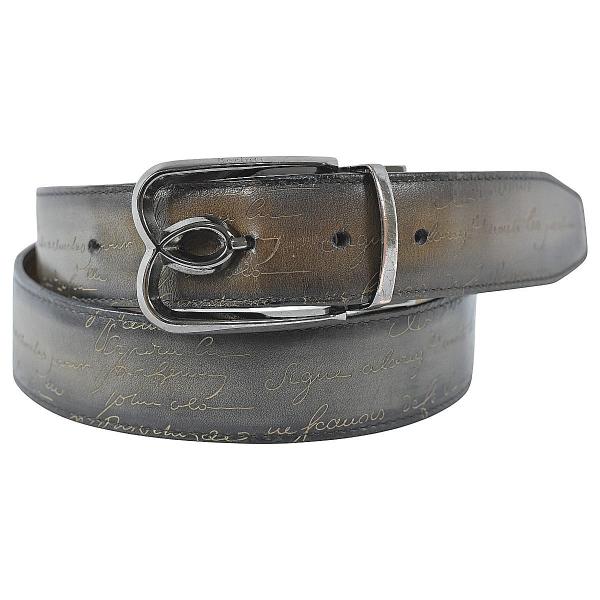 Berluti ベルルッティ ベルト カリグラフィー スクリット パティーヌ Berluti（ベルルッティ） スクリット カリグラフィB ボリュート