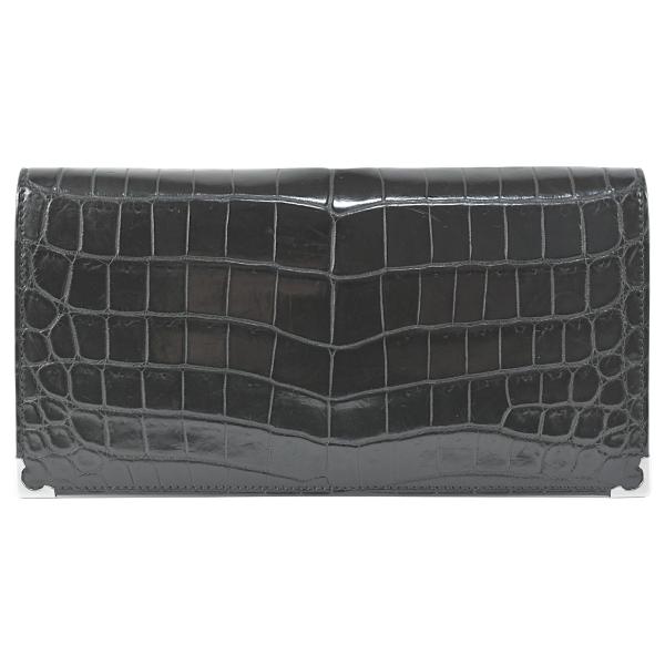 Cartier（カルティエ） 希少 極上の逸品 クロコダイル メンズ 小銭入れ