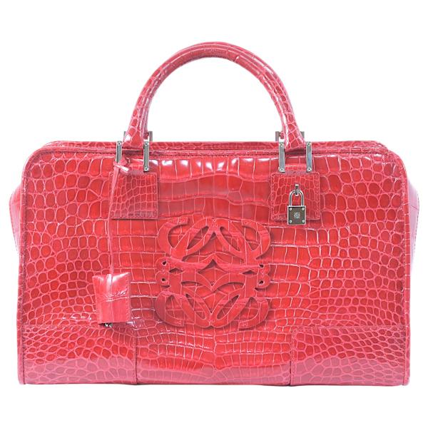 Amazona（LOEWE） ロエベ 美品 超希少 豪華 最高級 クロコダイル