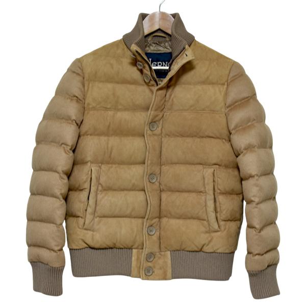 HERNO（ヘルノ） 高級 カシミヤシルク メンズ ダウンジャケット