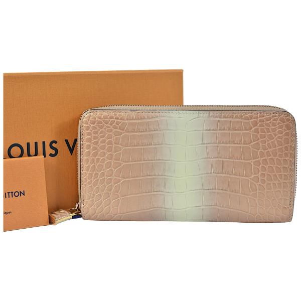 o*t様 ルイヴィトン ジッピーウォレット ラウンドジップ長財布 アリゲーター LOUIS VUITTON（ルイ・ヴィトン） 美品 超豪華 クロコダイル