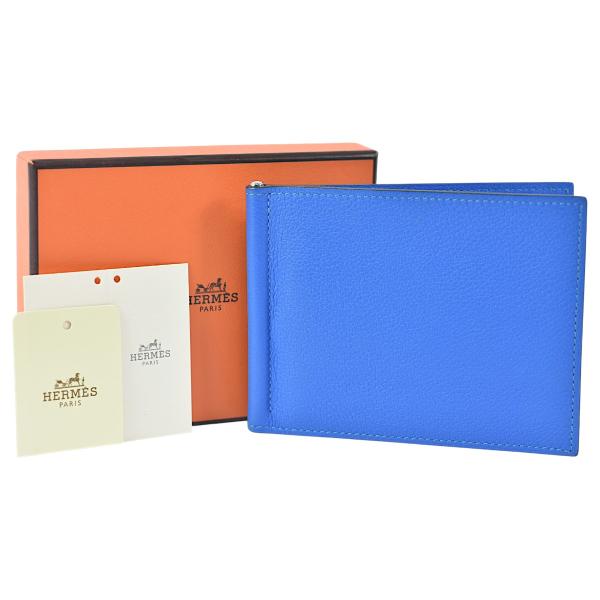 HERMES（エルメス） 超美品 メンズ 財布 ポーカーGM 札入れ カード