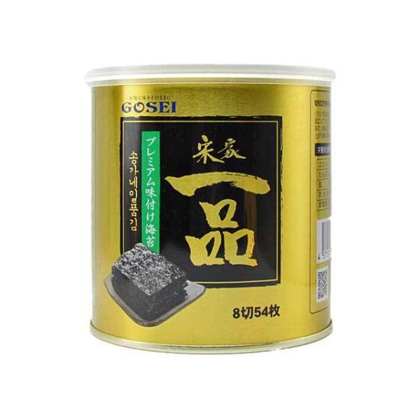 送料無料 宋家 一品 韓国食品 天日塩味付け海苔 1缶(54枚入り)×6個