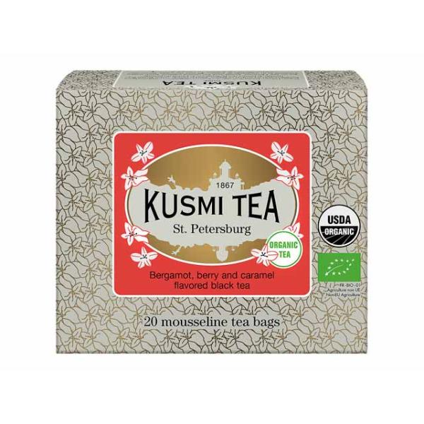 クスミティー　有機サンクトペテルブルク　２０ＴＢ　輸入食品　