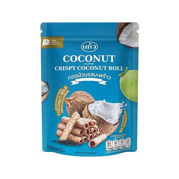 ゲーオ　クリスピーココナッツロール　輸入食品　