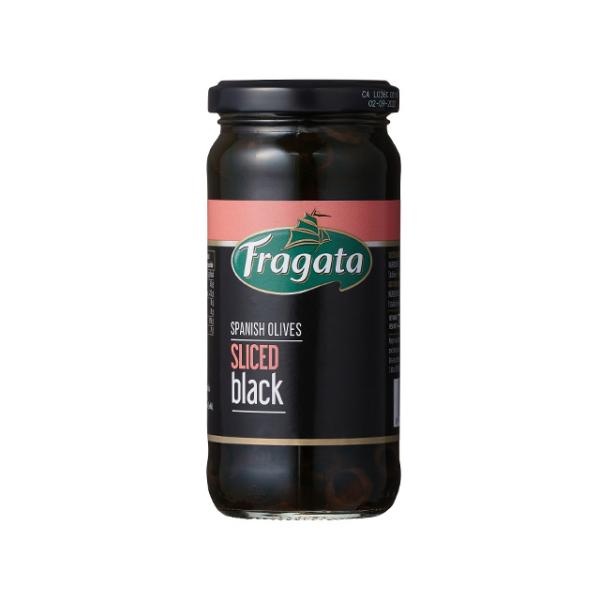 フラガタ　スライスブラックオリーブ　輸入食品　