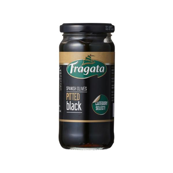 フラガタ　ブラックオリーブ　種抜き　輸入食品　