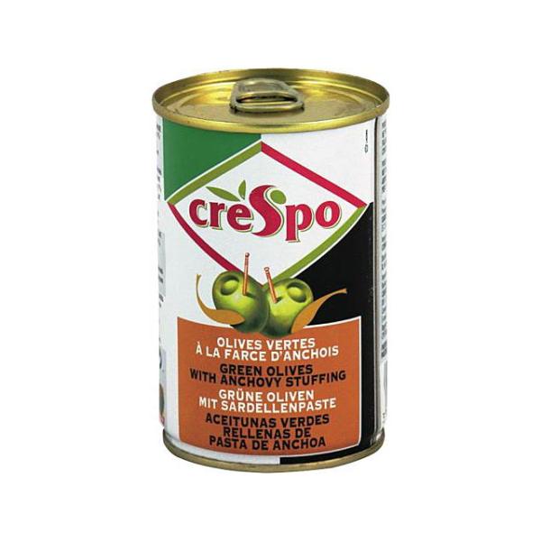 クレスポ　スタッフドオリーブ　アンチョビ　缶　輸入食品　