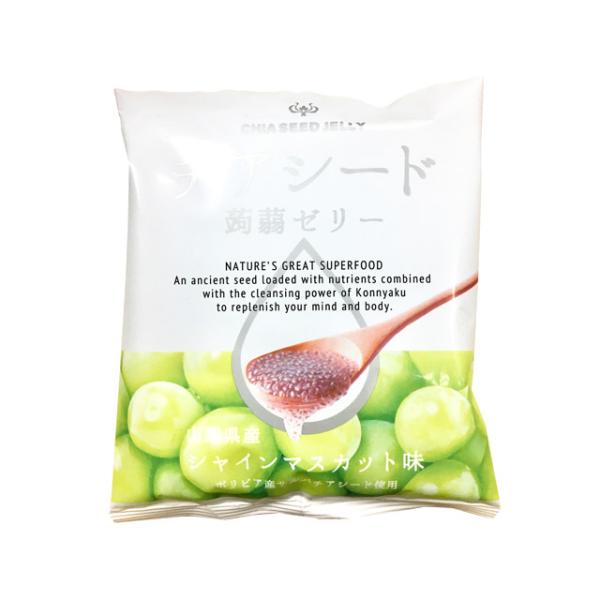 チアシード蒟蒻ゼリー　シャインマスカット味