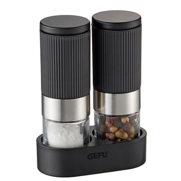 GEFU ソルト&ペッパーミル TUSOME ゲフ 調理器具 キッチン用品 手動式 塩コショウ入れ スパイスボトル おしゃれ