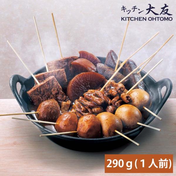 国産おでん種に甘めの八丁味噌と鰹だしがじゅわっと染みうま。どて煮も堪能できる高級みそおでんセット。名古屋名物を湯煎で。長期保存・常温保存で名古屋土産や非常食にも。■名古屋名物 味噌おでん内容量：290ｇ（1人前）原材料名：野菜(大根、里芋)...