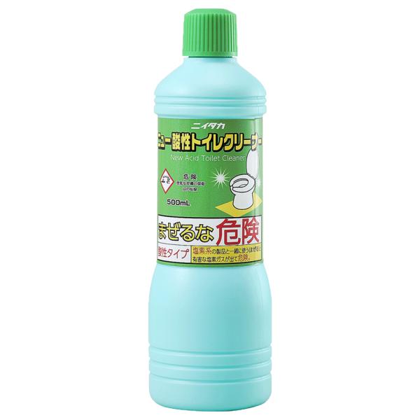 ニイタカ ニュー酸性トイレクリーナー 500ml×30本 業務用 トイレ用洗浄剤 酸性 尿石除去 無リン