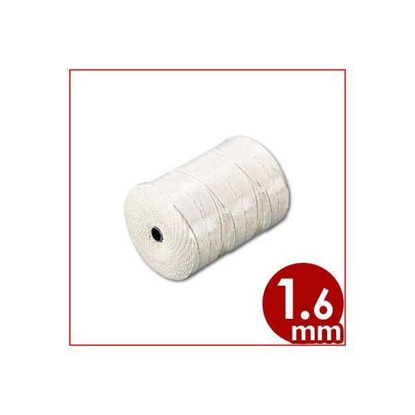 純綿のたこ糸になります。重量：1kg材質：綿100％糸太さ：1.6mm（ 純綿たこ糸　チャーシュー糸　業務用　厨房　調理用具　キッチン ）016040003