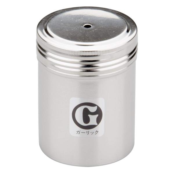 カシワ 18-8ステンレス製 調味缶 大 G缶 1穴 5mm ガーリック ニンニク