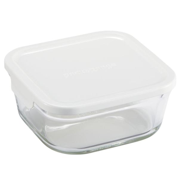 他サイト： フタをしたまま電子レンジOK 耐熱ガラス 容器 1L イワキ パックレンジ BOX 深型 ホワイト 不透明 KN3247H-W iwaki 保存容器 つくりおき 耐熱 ガラス 食洗機対応の商品画像