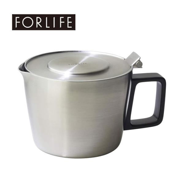 ステンレス製なので、丈夫で長持ち。落として注ぎ口が欠けることもありません。持ちやすい大きなハンドルと、洗いやすい大きな開口部など機能性も抜群!蓋はボディに取り付けられているため落ちません。茶こし部が一体化し、リーフティーとティーバッグの両方...