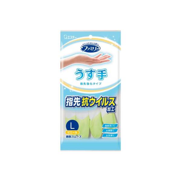 エステー Fビニールうす手指先抗ウイルス加工 722419
