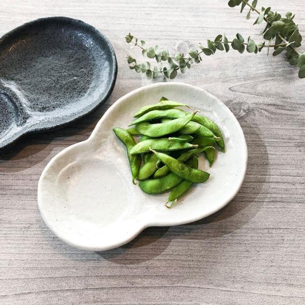 和食器 仕切り皿 白砂 吉兆 とんかつ 二品 盛皿 2つ仕切り皿 陶器 白い食器 美濃焼 日本製 業務用食器