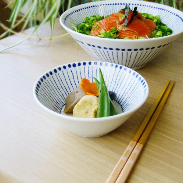 あおいうつわ はなび 4.5鉢  13.5cm 小鉢 サラダボウル 取り鉢 日本製 美濃焼 陶器 和食器 蒼い器 食器洗浄機対応 レンジ対応