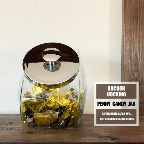 保存容器 ガラス おしゃれ ストッカー ペニーキャンディージャー