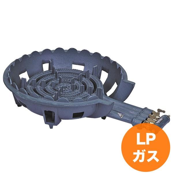 業務用　鋳物コンロ　LPガス 鋳物コンロ TS-440セット LPガス ガスバーナー ガスコンロ 屋外料理用