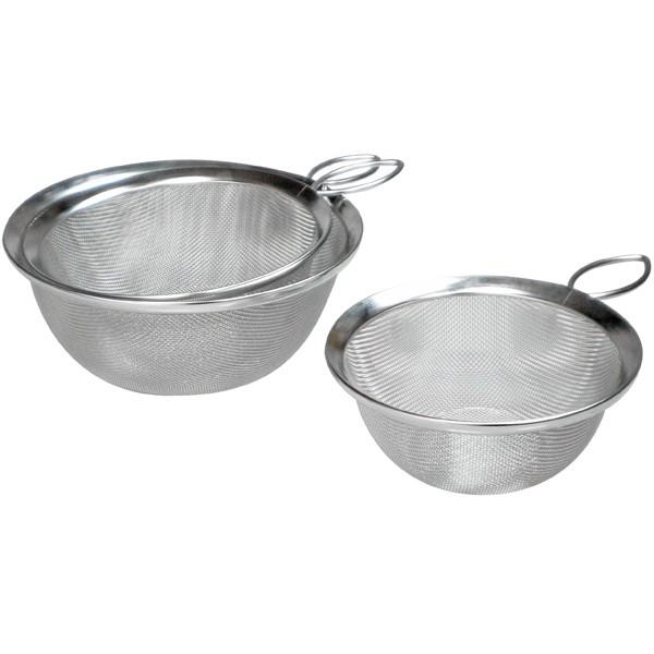 虎太郎ページ　ザル３点 L-2513 18-8オープンキッチン テーブルザル 22cm : キッチングッズ柳屋